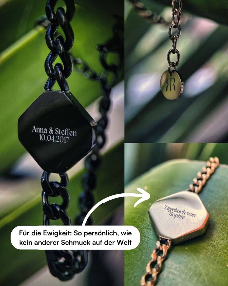 Classic Armband - Tigerauge - Rosegold - Für Sie
