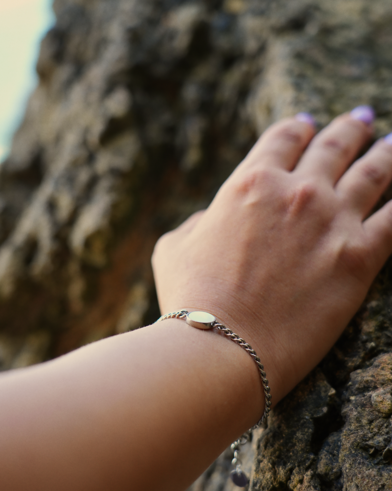 Lightness Armband - Perlmutt - Silber - Für Sie
