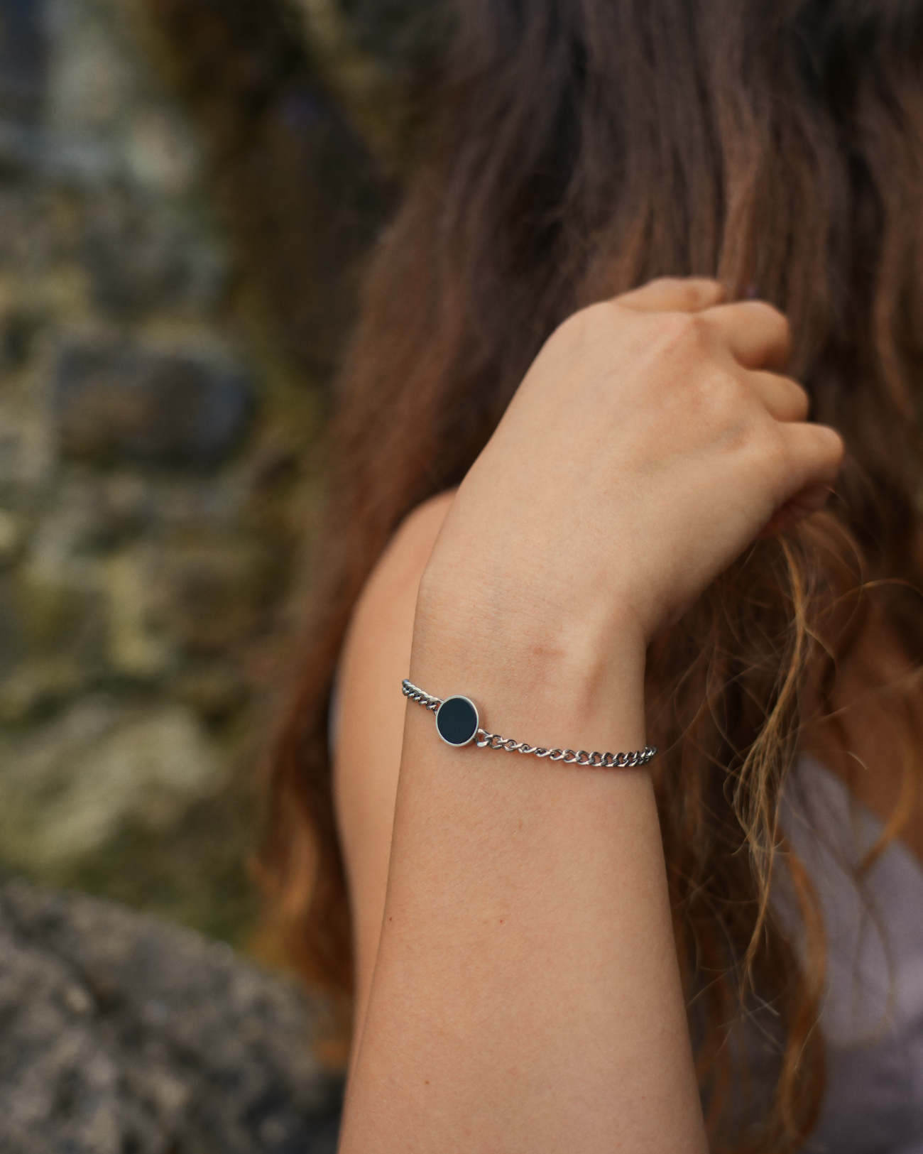 Lightness Armband - Onyx - Silber - Für Sie
