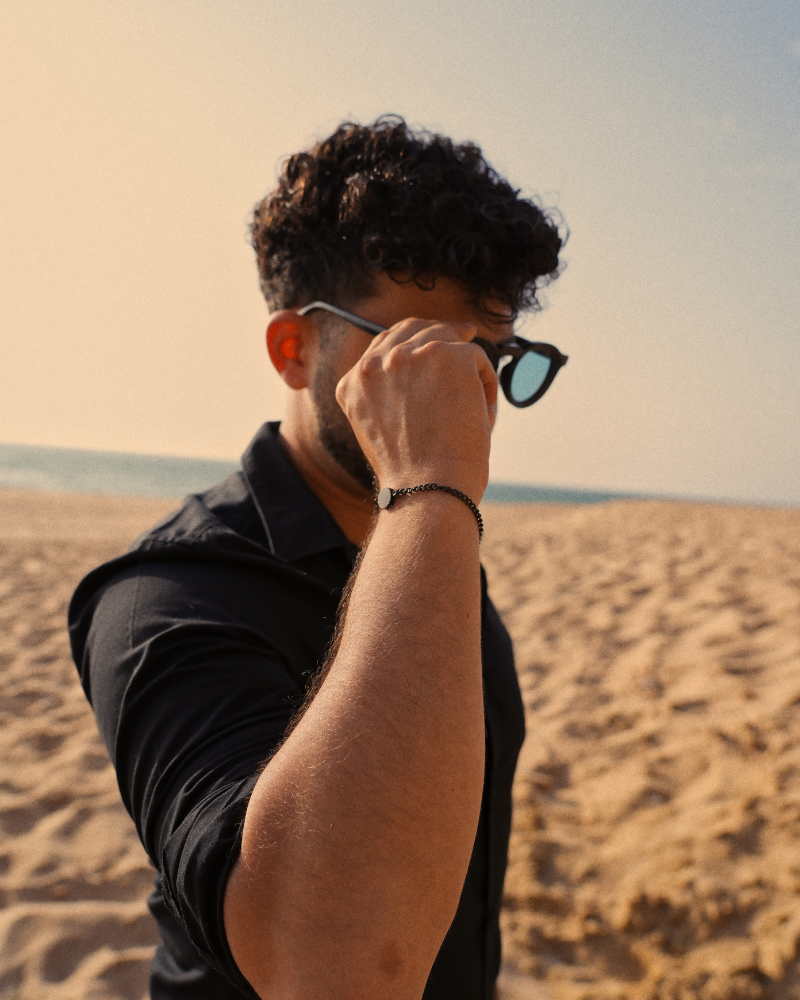 Lightness Armband - Onyx - Schwarz - Für Ihn