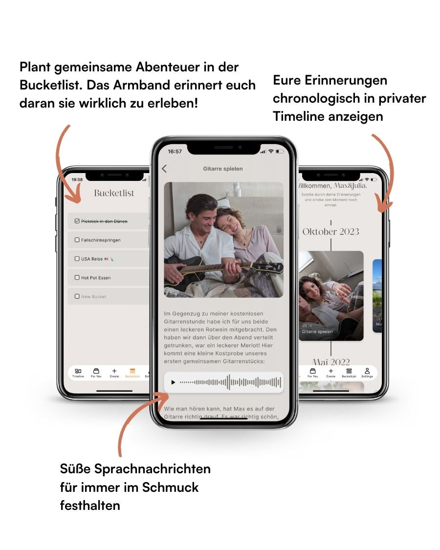 Classic Armband - Carbon - Silber - Für Ihn