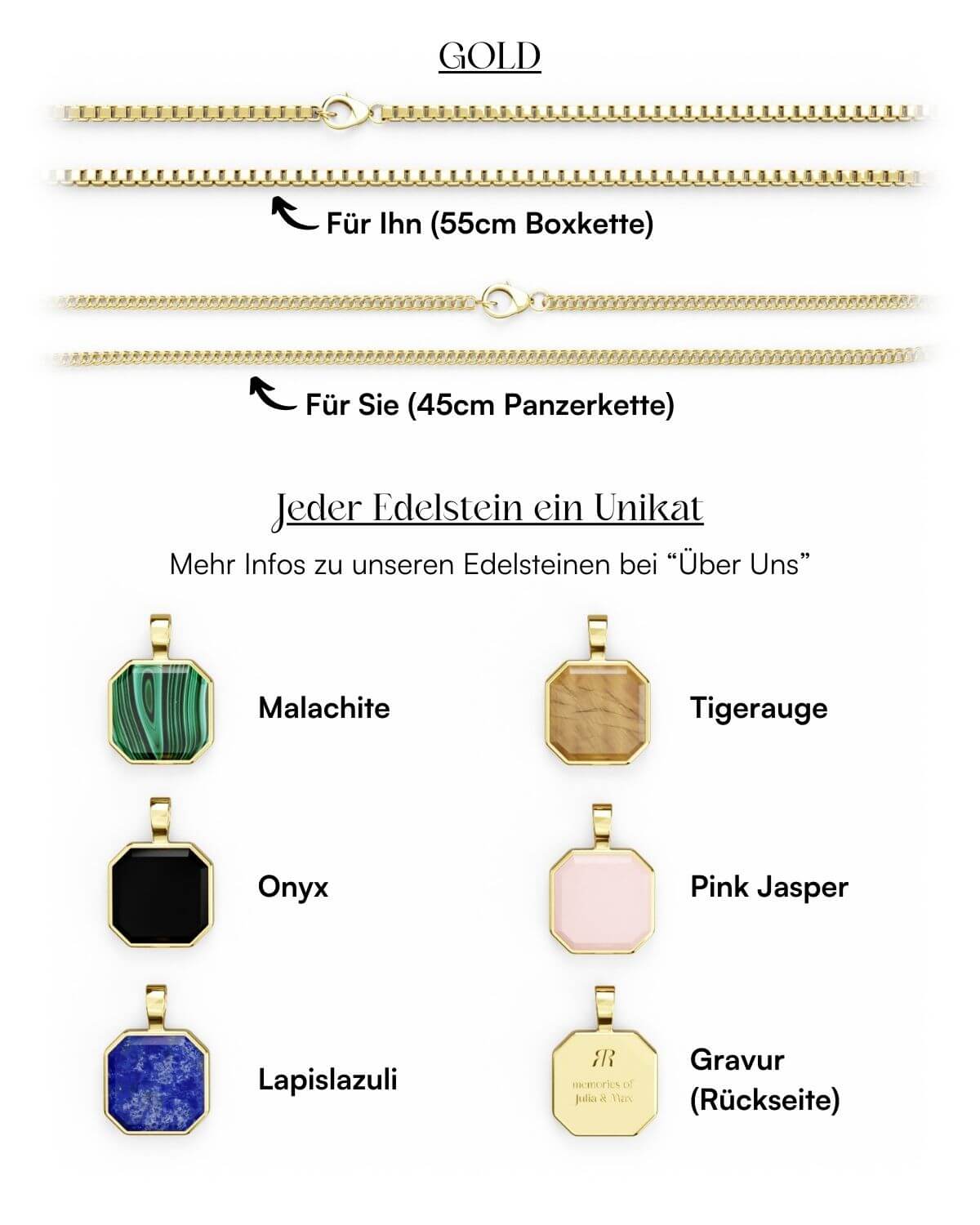 Couple Bundle - Das Schmuck Tagebuch für Paare