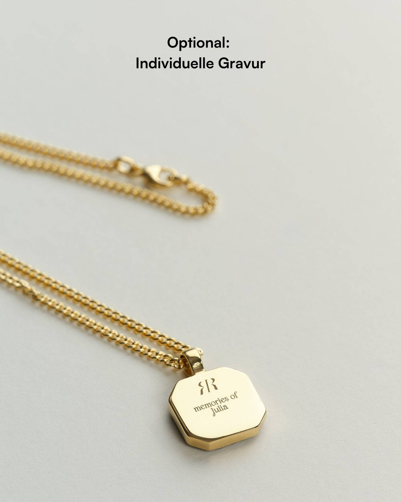 Classic Halskette - Tigerauge - Gold - Für Sie