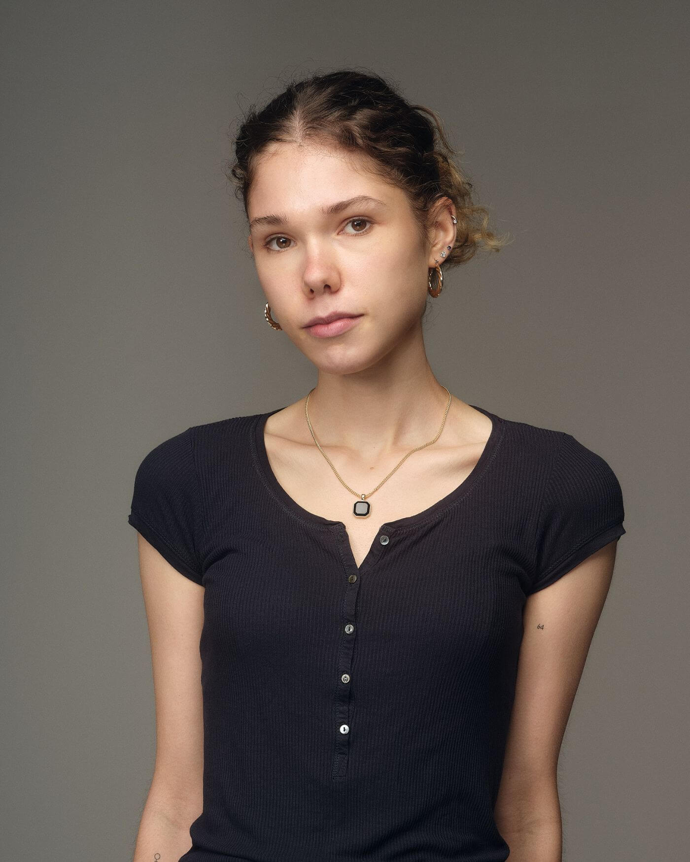 Classic Halskette - Onyx - Gold - Für Sie