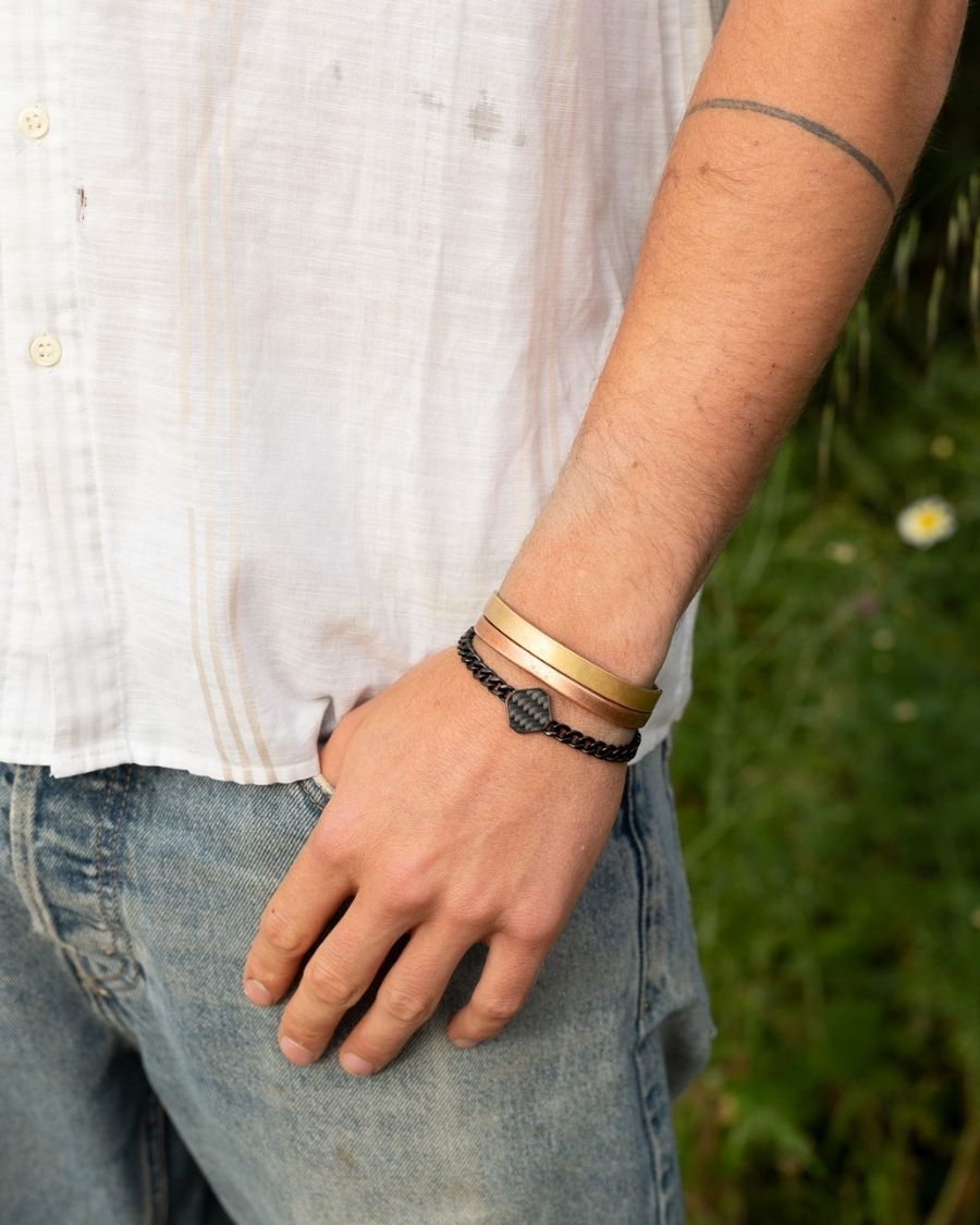 Classic Armband - Carbon - Schwarz - Für Ihn