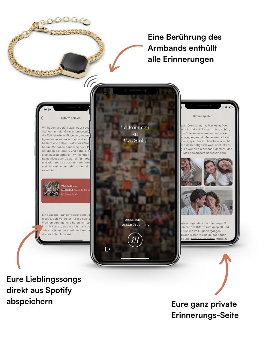 Classic Armband - Onyx - Gold - Für Sie
