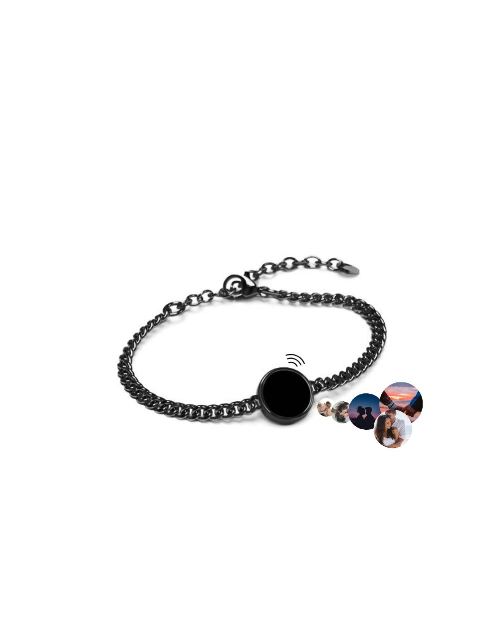 Lightness Armband - Onyx - Schwarz - Für Ihn