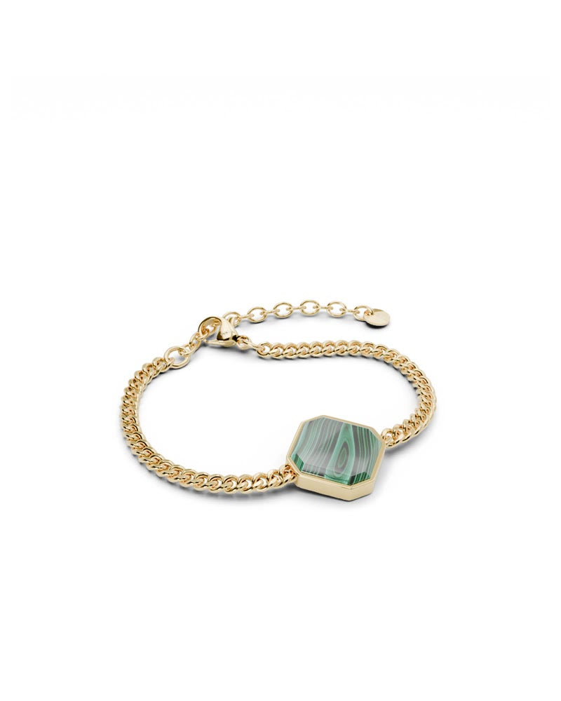 Bundle Armband: Classic Malachite - Gold - Für Sie