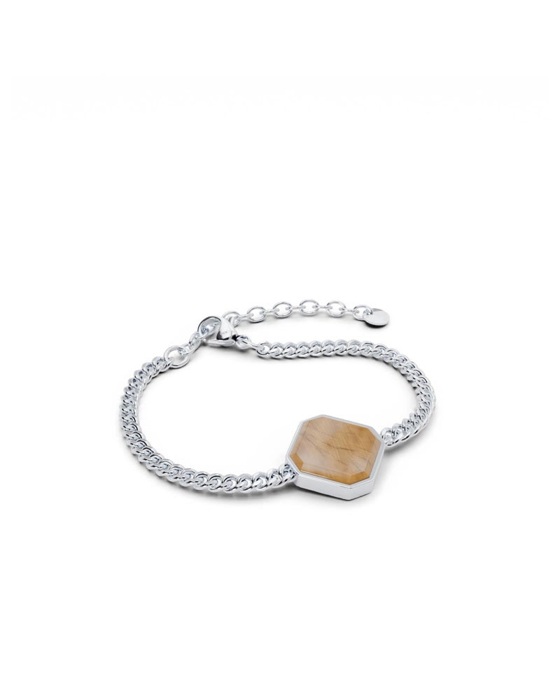 Bundle Armband: Classic Tigerauge - Silber - Für Sie