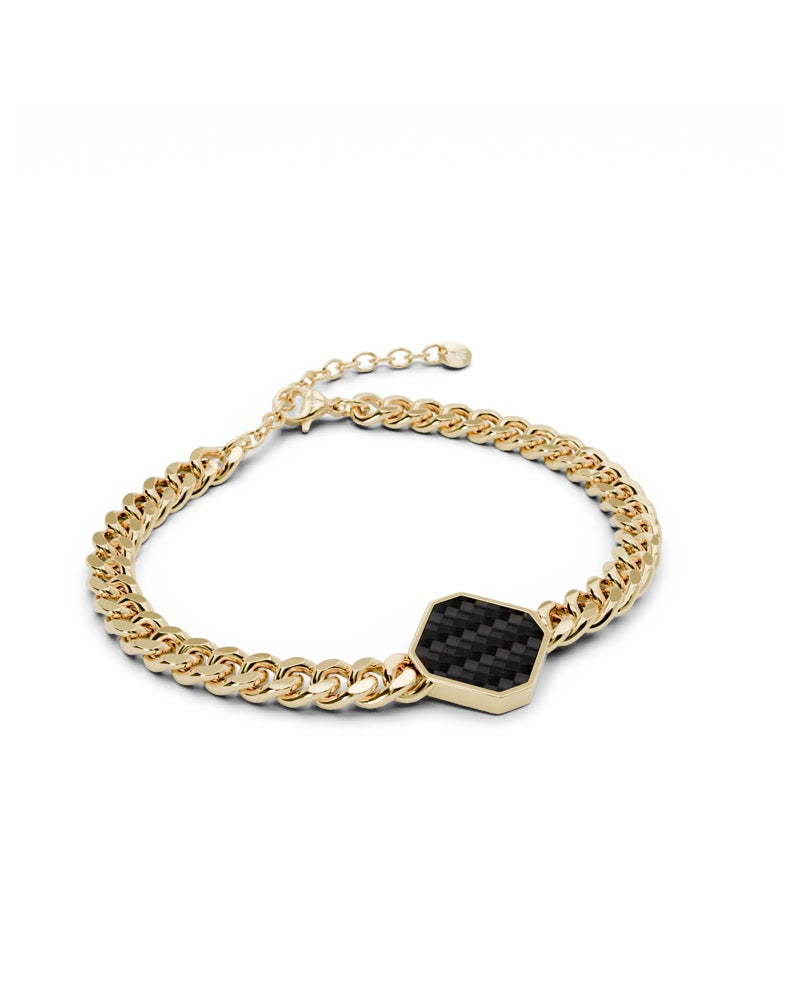Bundle Armband: Classic Carbon - Gold - Für ihn
