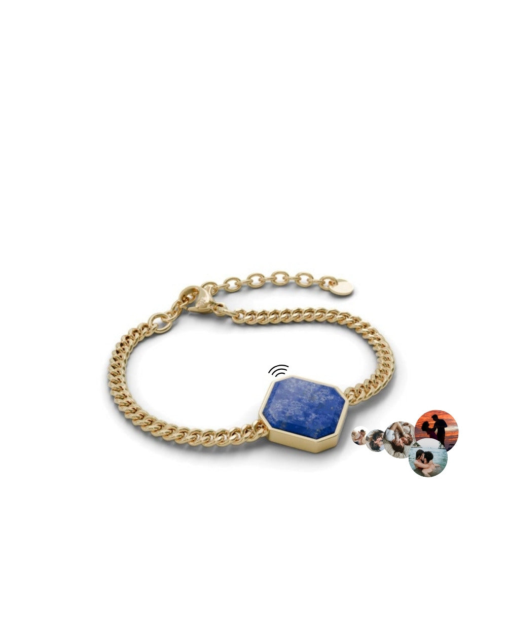 Classic Armband - Lapislazuli - Gold - Für Sie