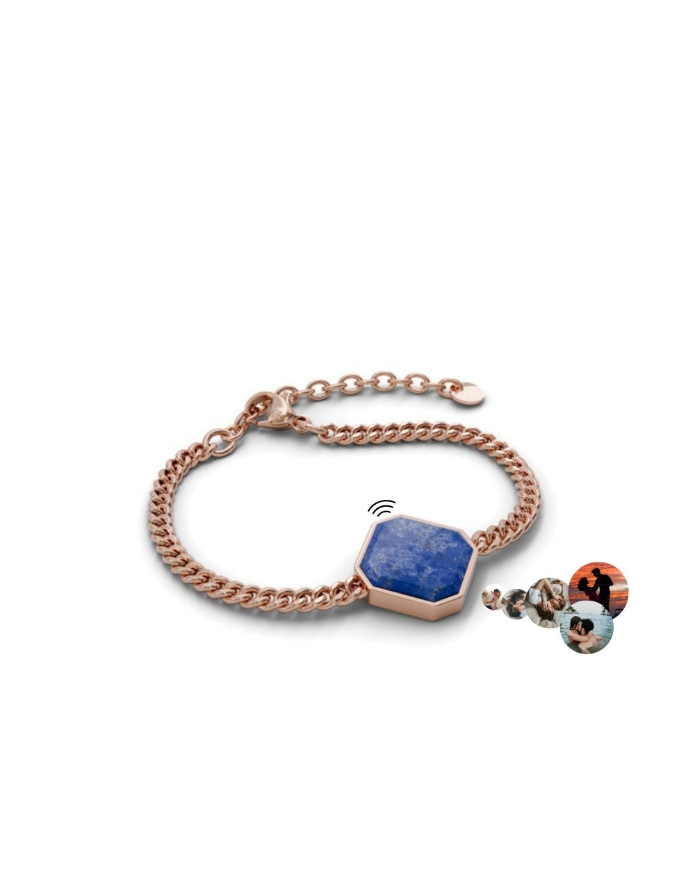 Classic Armband - Lapislazuli - Rosegold - Für Sie