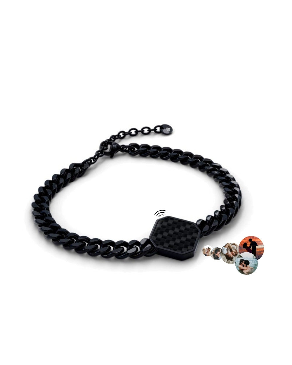 Classic Armband - Carbon - Schwarz - Für Ihn