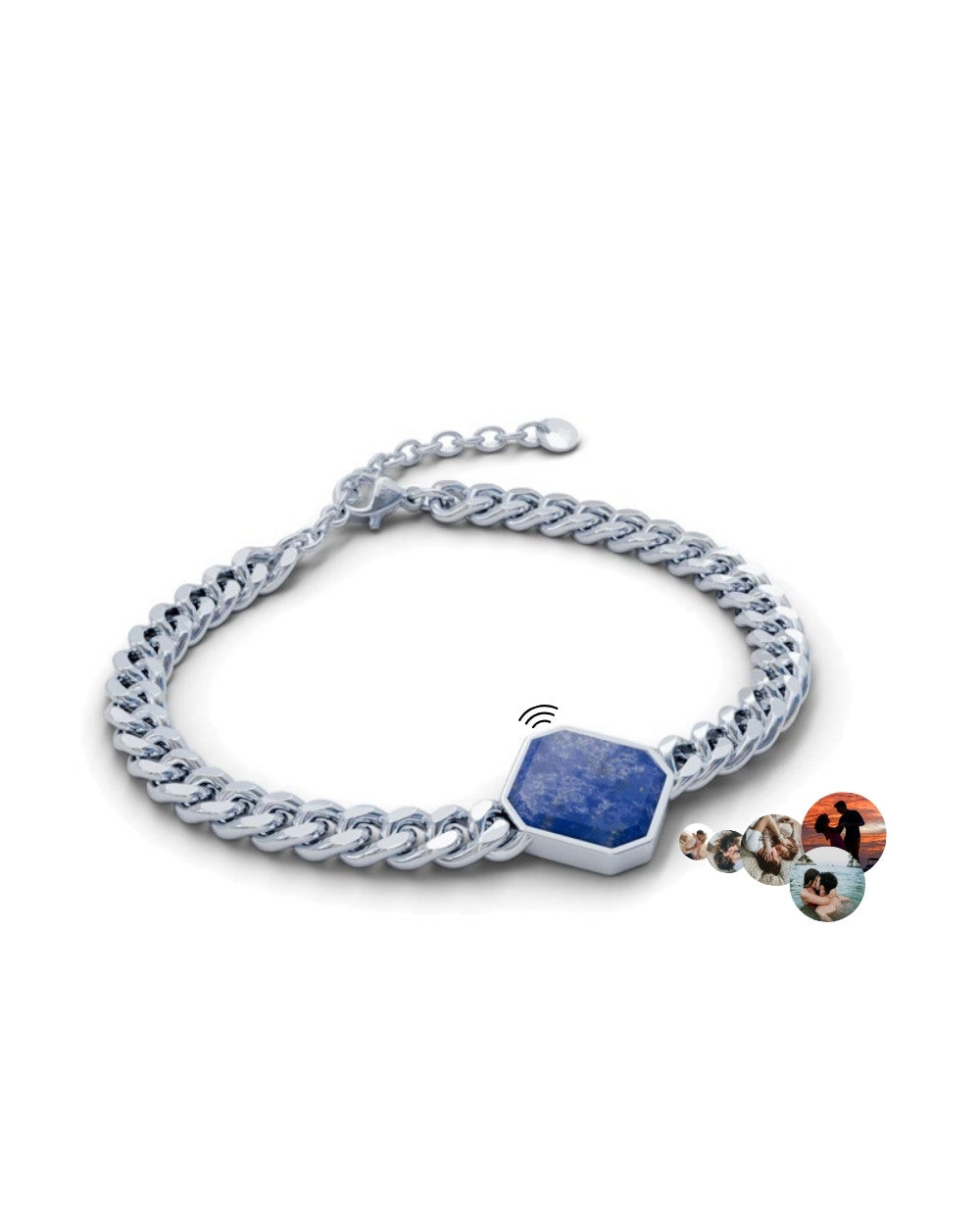 Classic Armband - Lapislazuli - Silber - Für Ihn