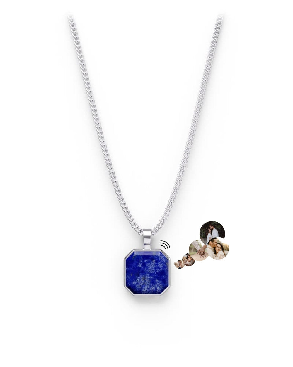 Classic Halskette - Lapislazuli - Silber - Für Sie
