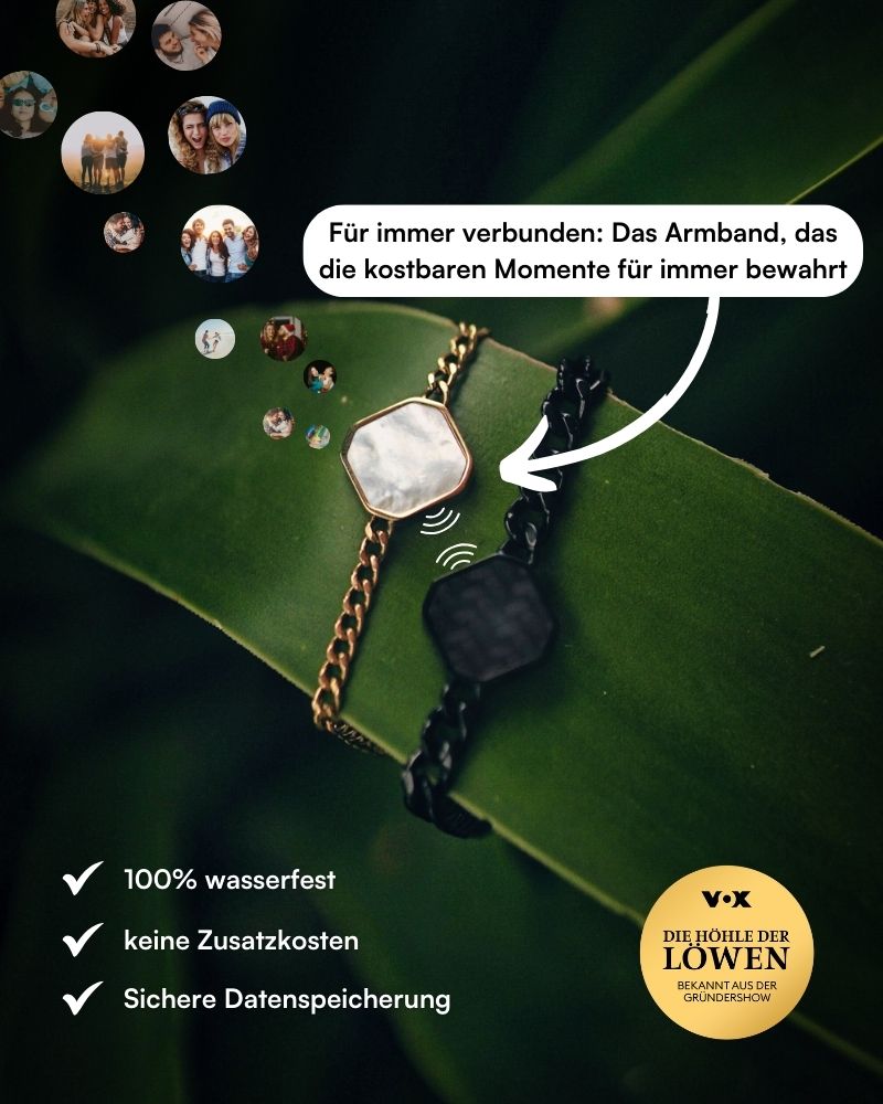 Friends Moments - NFC Armbänder für Freunde