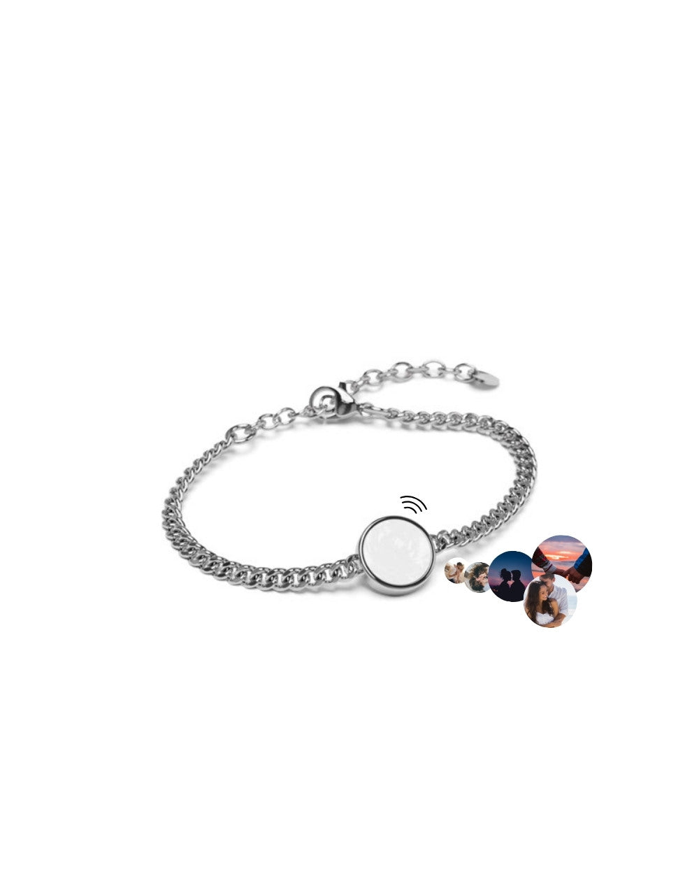Lightness Armband - Perlmutt - Silber - Für Sie